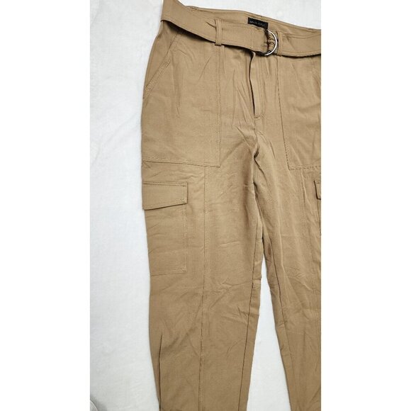 Banana Republic Khaki Stretch Cargo Pants 14 - Picture 4 of 7